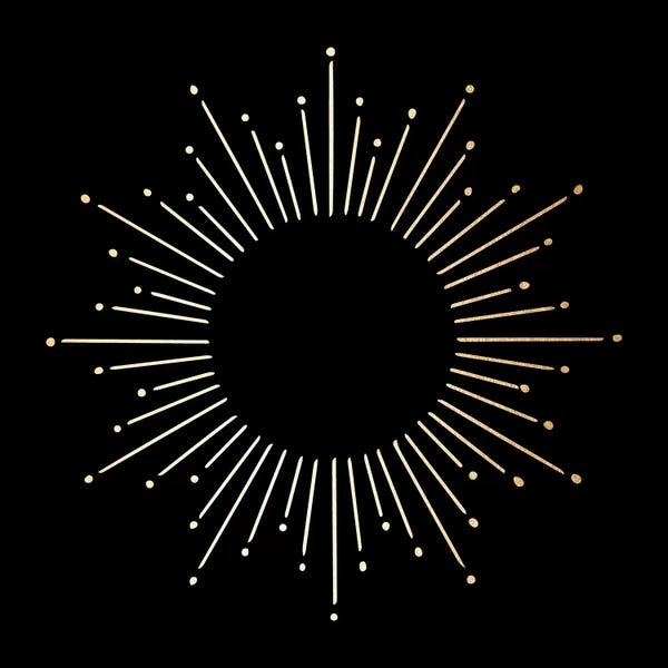 Mandalas: Sunburst Mandala by Nature Magick