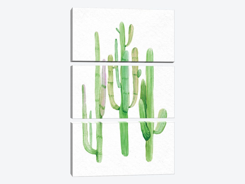 Southwestern Green Trio by Nature Magick 3-piece Art Print