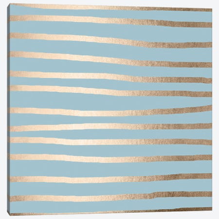 Modern Abstract Stripes Canvas Print #MGK80} by Nature Magick Canvas Art
