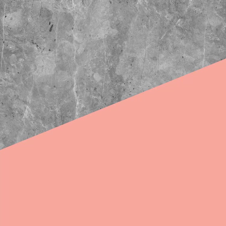 Modern Geometric Concrete II by Nature Magick wall art