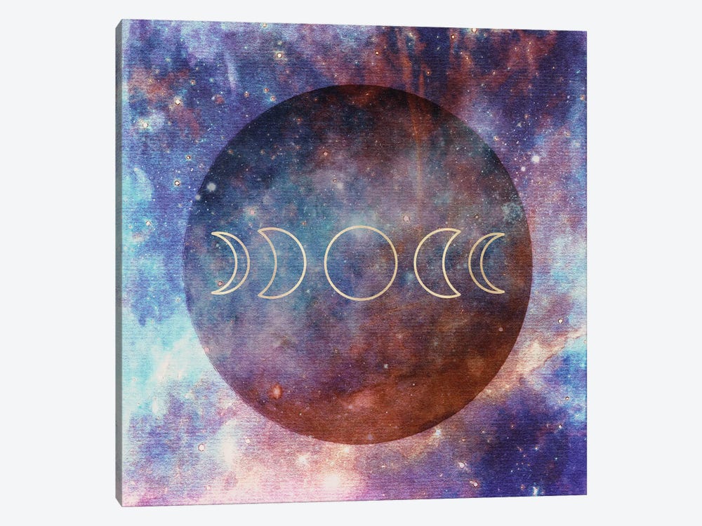 Moon Phases by Nature Magick 1-piece Canvas Print