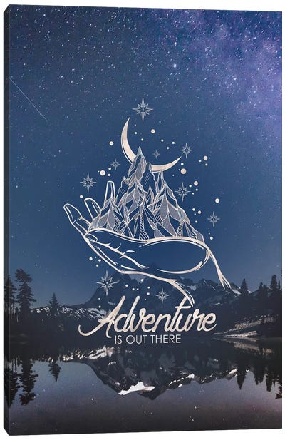 Adventure Is Out There Nature Mount Shuksan Washington Canvas Art Print - Nature Magick