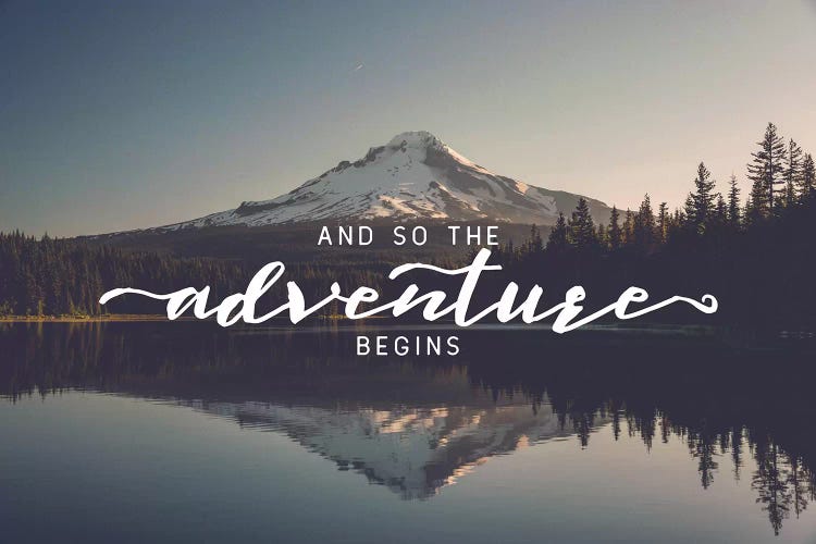 And So The Adventure Begins Saying Trillium Lake Oregon Nature Forest