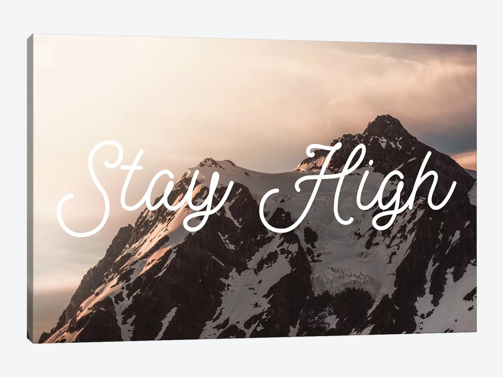 Mt. Shuksan Sunrise Stay High by Nature Magick 1-piece Canvas Wall Art