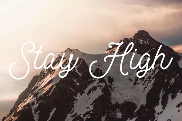 Snowy Mountains: Mt. Shuksan Sunrise Stay High by Nature Magick