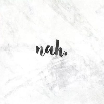 Nah by Nature Magick framed canvas print