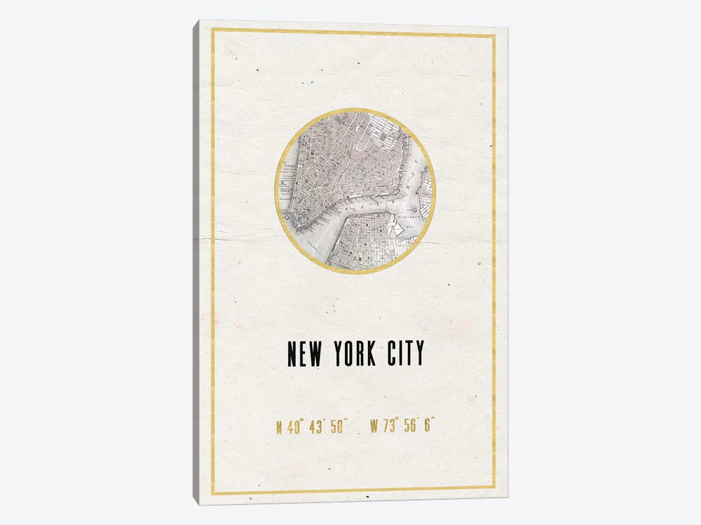 NYC, New York by Nature Magick 1-piece Canvas Art
