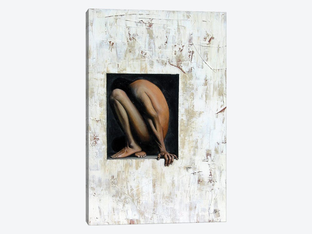 Man In A Box by Michael Goldzweig 1-piece Canvas Wall Art