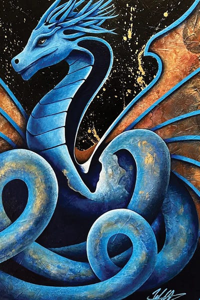 Snakes: Snake Dragon by Michael Goldzweig