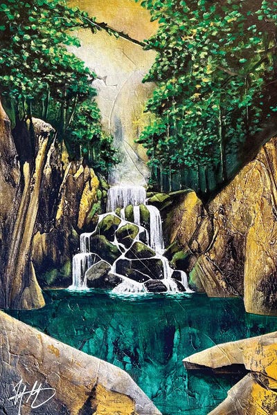 Ember Falls by Michael Goldzweig art print