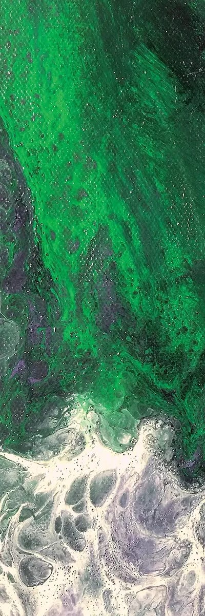 Perfect Storm by Michael Goldzweig framed canvas print