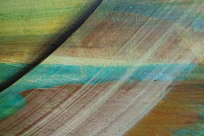 Sliding Away by Michael Goldzweig metal wall art