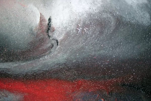 Michael Goldzweig: Detail Of Center, Winter Storm by Michael Goldzweig