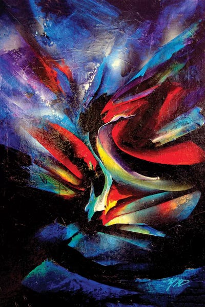 Abstract Expressionism: Ethereal by Michael Goldzweig