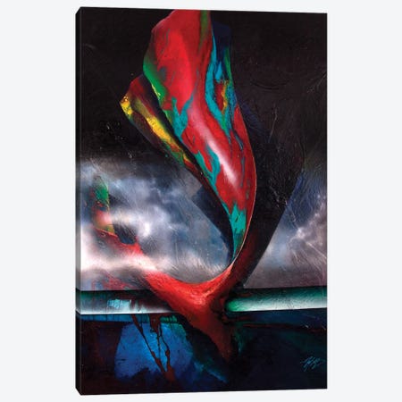 The Whale Canvas Print #MGO45} by Michael Goldzweig Canvas Art Print