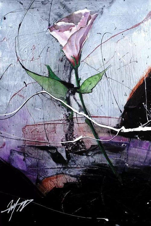 Dancing Flower by Michael Goldzweig wall art