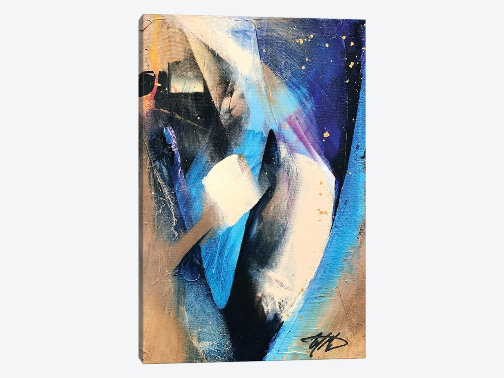 Rhapsody Blue by Michael Goldzweig 1-piece Canvas Art Print