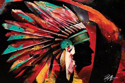 Chief by Michael Goldzweig art print