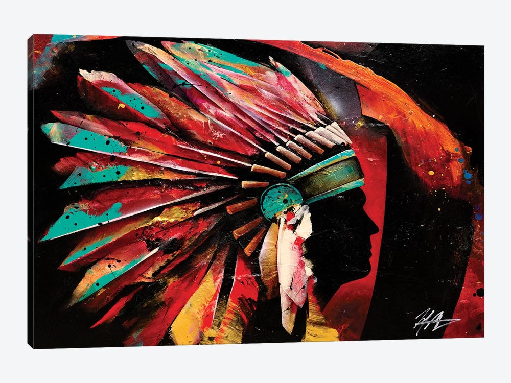 Chief by Michael Goldzweig 1-piece Canvas Art Print