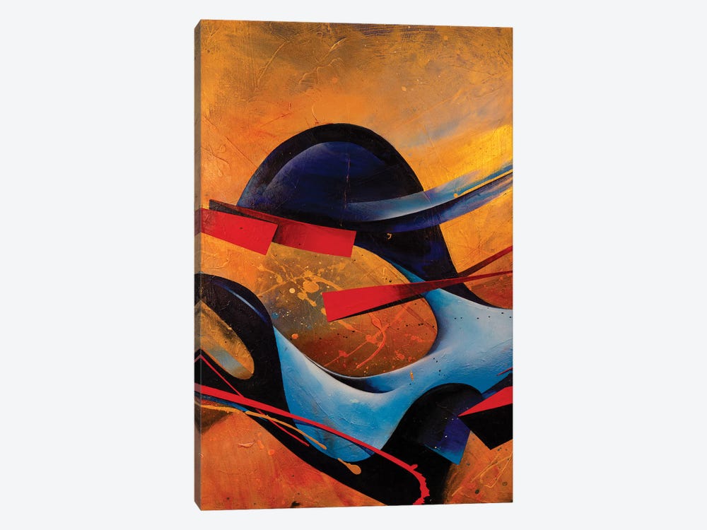 Whirling Dervish II by Michael Goldzweig 1-piece Canvas Wall Art