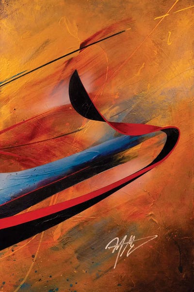 Whirling Dervish III by Michael Goldzweig canvas print