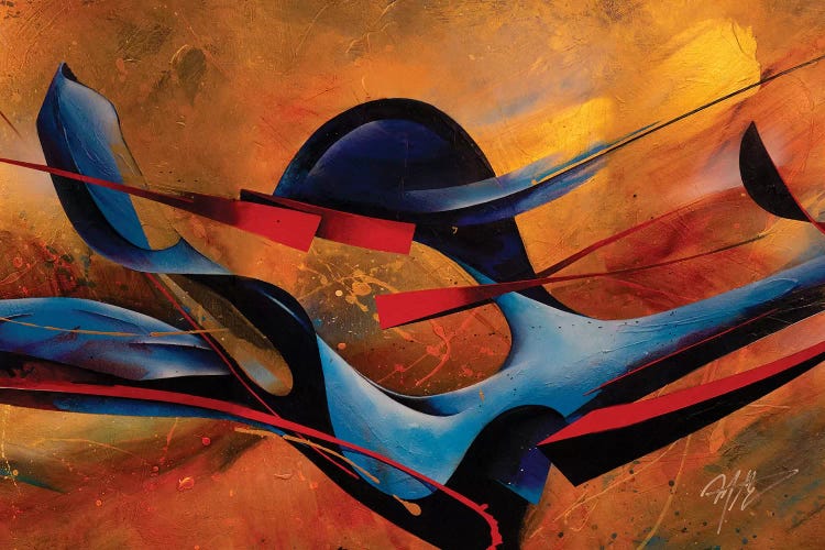 Whirling Dervish Full by Michael Goldzweig wall art