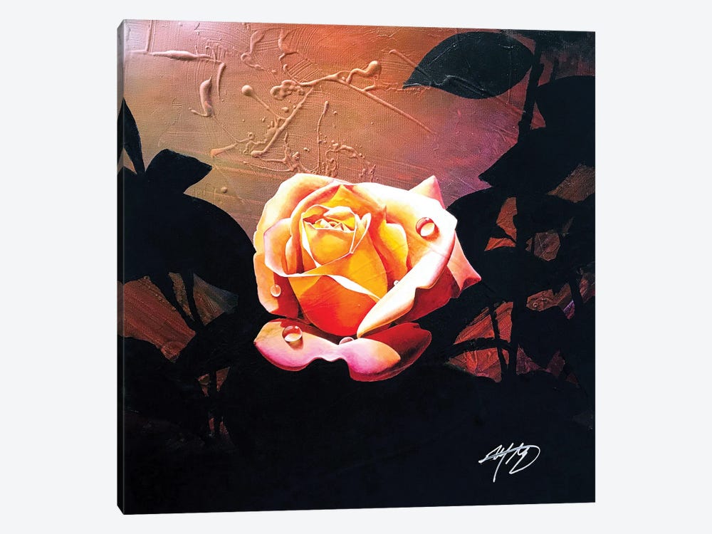 Summer Rose by Michael Goldzweig 1-piece Canvas Art