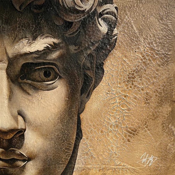 Statue Of David: David by Michael Goldzweig