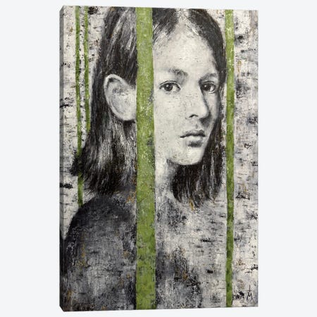 Birch Forest Canvas Print #MGV37} by Margarita Ivanova Canvas Print