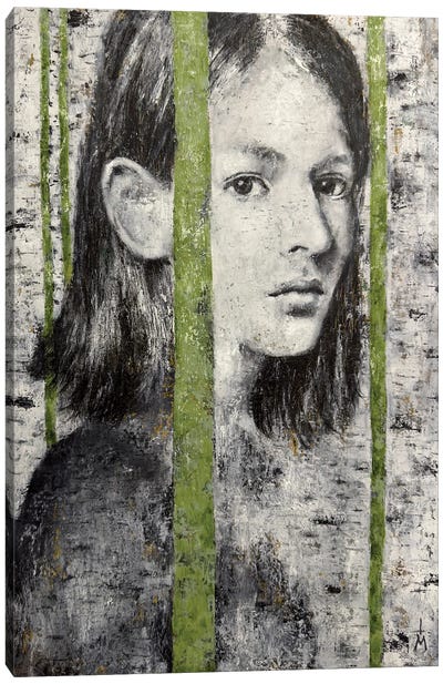 Birch Forest Canvas Art Print - Margarita Ivanova