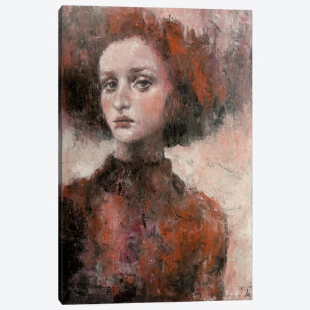 Red Birch Canvas Print #MGV6} by Margarita Ivanova Canvas Art Print