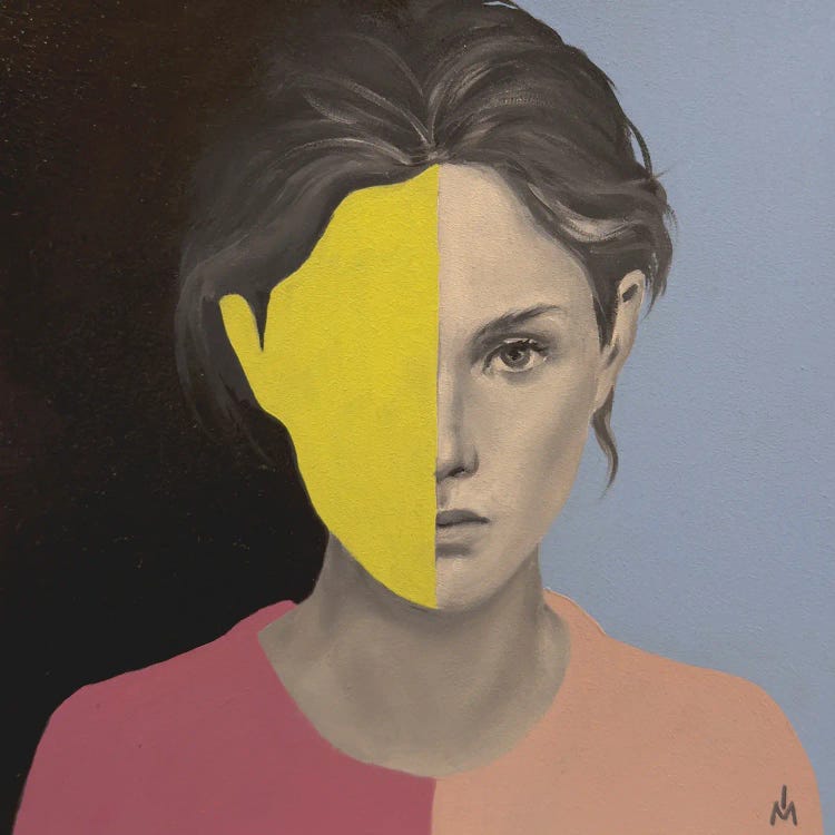 Duality II by Margarita Ivanova wall art