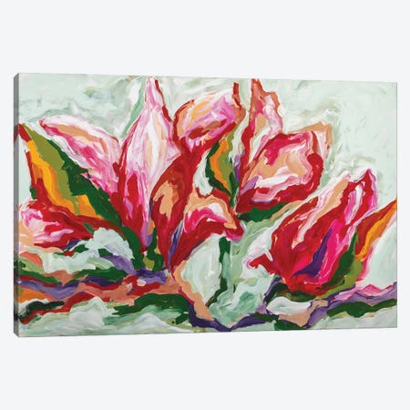 Flora - Llittle Gem Canvas Print #MGX13} by Maggie Deall Canvas Art