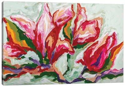 Flora - Llittle Gem Canvas Art Print - Maggie Deall