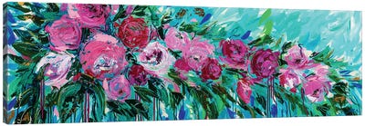 Roses In Spring Canvas Art Print - Maggie Deall