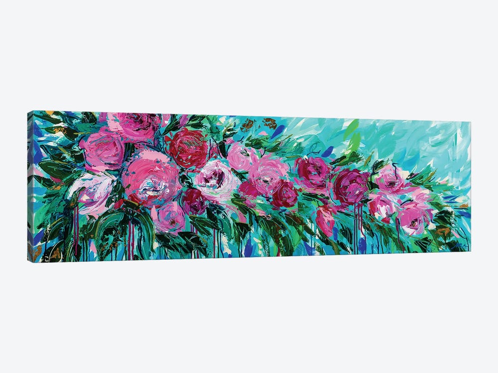 Roses In Spring by Maggie Deall 1-piece Canvas Artwork