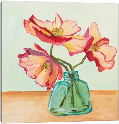 A Little Spring Canvas Art Print - Maggie Deall
