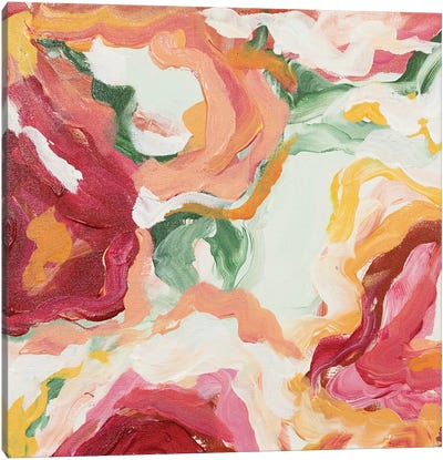 Flora - Tropical I Canvas Art Print - Maggie Deall