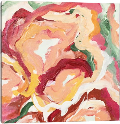 Flora - Tropical II Canvas Art Print - Maggie Deall