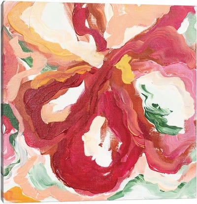 Flora - Tropical IV Canvas Art Print - Maggie Deall