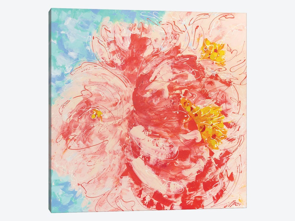 Peony Rose by Maggie Deall 1-piece Canvas Print