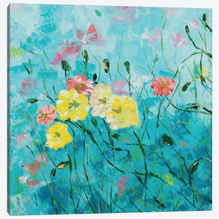 The Summer Field Canvas Print #MGX5} by Maggie Deall Canvas Art Print