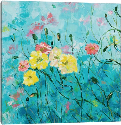 The Summer Field Canvas Art Print - Maggie Deall