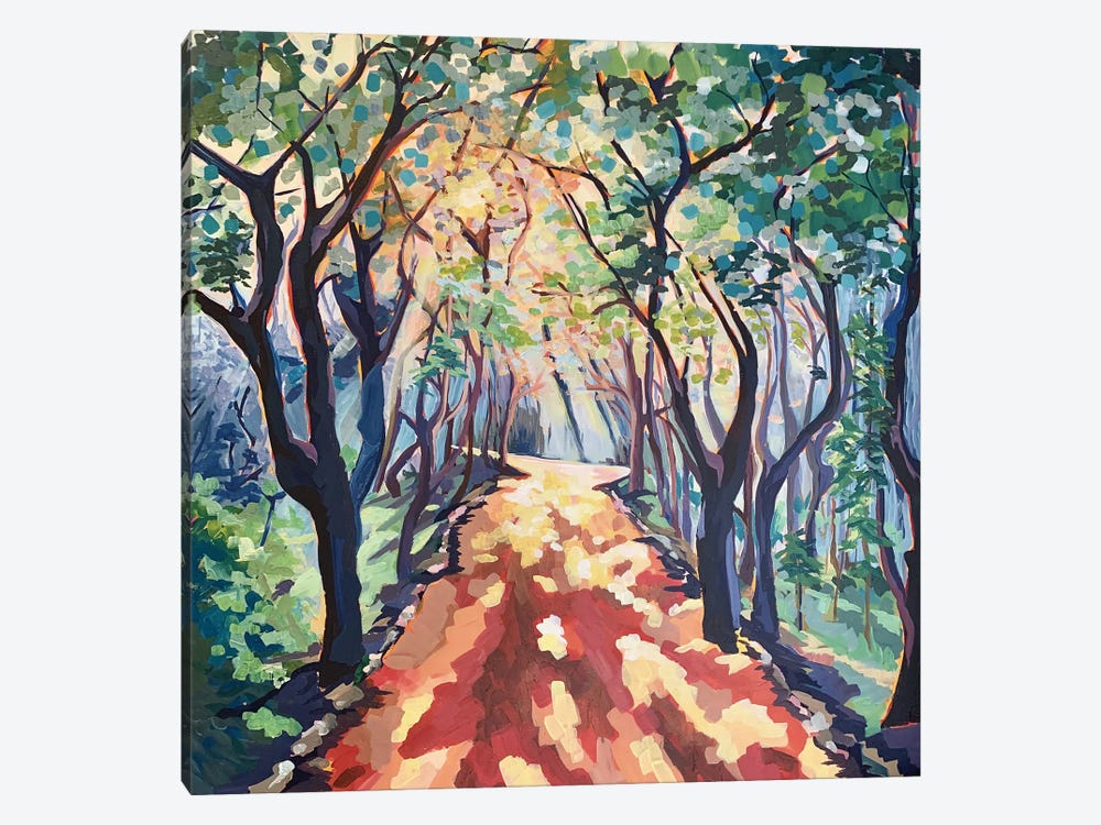 A Quiet Walk by Maggie Deall 1-piece Canvas Print