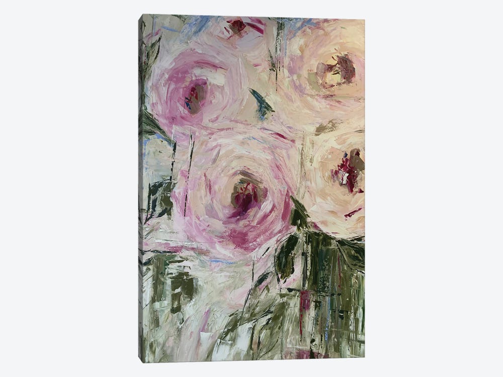 Secret Garden II - Roses Only by Maggie Deall 1-piece Art Print
