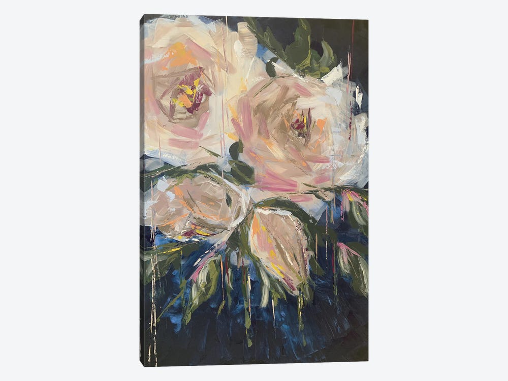 Nightshade Roses by Maggie Deall 1-piece Canvas Artwork