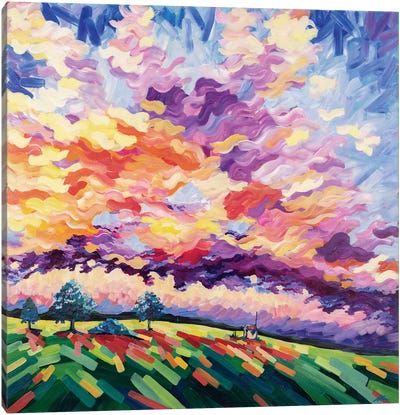 Ardlethan Skies Canvas Art Print - Maggie Deall
