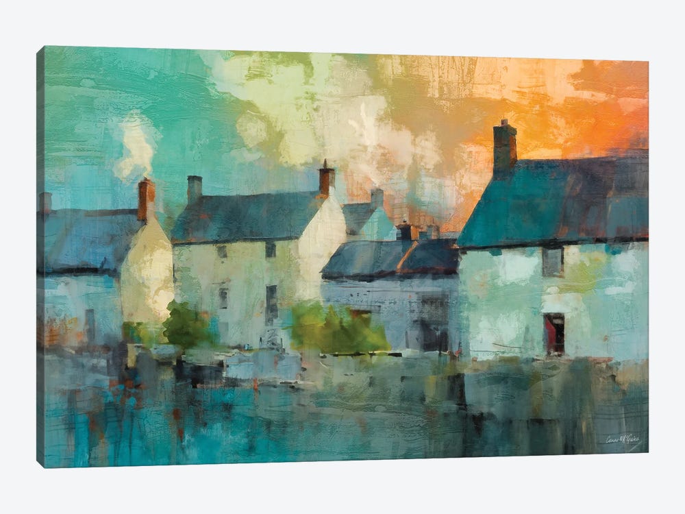 Roof Tops XIII by Conor McGuire 1-piece Canvas Art Print