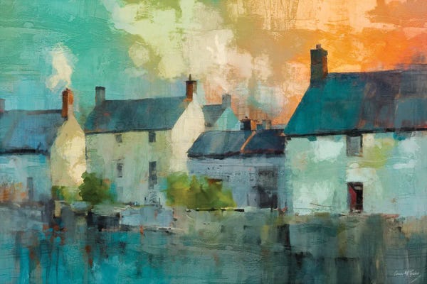 Ireland: Roof Tops XIII by Conor McGuire