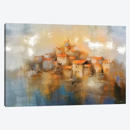Italian Roof Tops XVI Canvas Print #MGY105} by Conor McGuire Canvas Wall Art